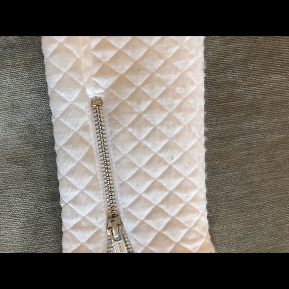 Generation Love White Quilted Moto Jacket - Picture 7 of 7